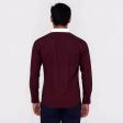Plain Wine Shirt : Business