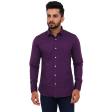 Plain Mauve Shirt : Business