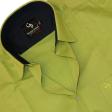 Self Design Light Green Shirt : Business