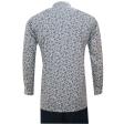 Print Blue Shirt : Party