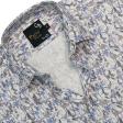 Print Blue Shirt : Party