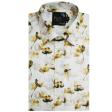 Print Cream Shirt : Party