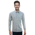 Print Brown Shirt : Party