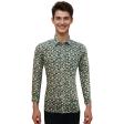 Print Green Shirt : Party