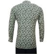 Print Green Shirt : Party