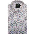 Print Cream Shirt : Party