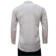 Print Cream Shirt : Party
