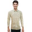 Print Cream Shirt : Party