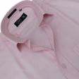 Self Design Pink Shirt : Business
