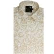 Print Cream Shirt : Party