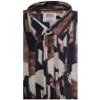 Print Brown Shirt : Ditto
