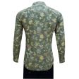Print Green Shirt : Ditto