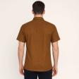 Plain Brown Shirt : Business