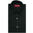 Plain Dark Green Shirt : Business