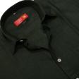 Plain Dark Green Shirt : Business