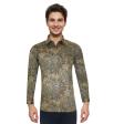 Print Gray Shirt : Party