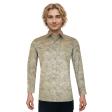 Print Gray Shirt : Party