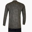 Print Gray Shirt : Party