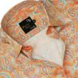 Print Orange Shirt : Party