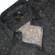 Print Brown Shirt : Party