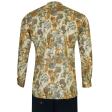 Print Cream Shirt : Party