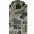 Print Green Shirt : Party