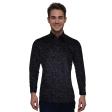 Print Navy Blue Shirt : Party