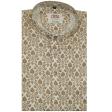 Self Design Cream Shirt : Ditto