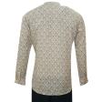 Self Design Cream Shirt : Ditto