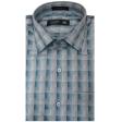 Checks Green Shirt : Business