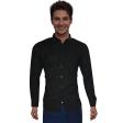 Self Design Black Shirt : Ditto