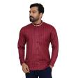 Print Maroon Shirt : Party