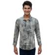 Print Gray Shirt : Ditto