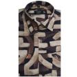 Print Blue Shirt : Ditto