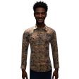 Print Brown Shirt : Ditto