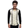 Combination Navy Blue Shirt : Ditto