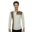 Combination Cream Shirt : Ditto
