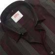 Stripes Maroon Shirt : Ditto