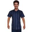 Stripes Blue Shirt : Ditto