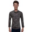 Print Brown Shirt : Ditto