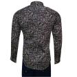 Print Brown Shirt : Ditto