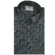 Print Blue Shirt : Ditto