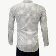 Print Cream Shirt : Party