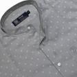 Print Gray Shirt : Party