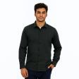 Self Design Black Shirt : Business