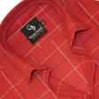 Checks Rust Shirt : Business
