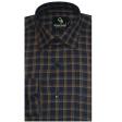 Checks Fawn Shirt : Business