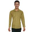 Checks Fawn Shirt : Business