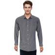 Checks Dark Blue Shirt : Business