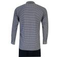 Checks Dark Blue Shirt : Business
